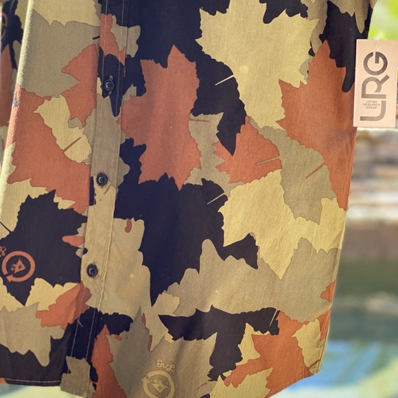 Lrg Shirts Lrg Mens Camo Short Sleeve Button Up Poshmark